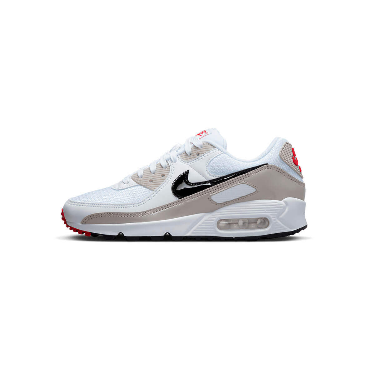 Mens nike air cheap max 90 white red