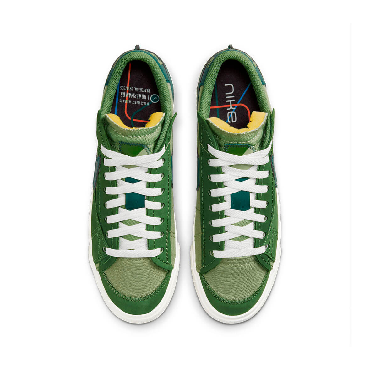 Nike Blazer Low 77 Jumbo Verde Aceite