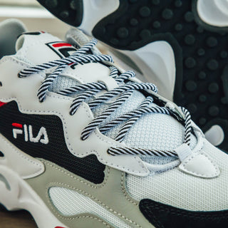 RAY TRASER WHITE/BLACK/HIGHRICE - LACES STORE FILA