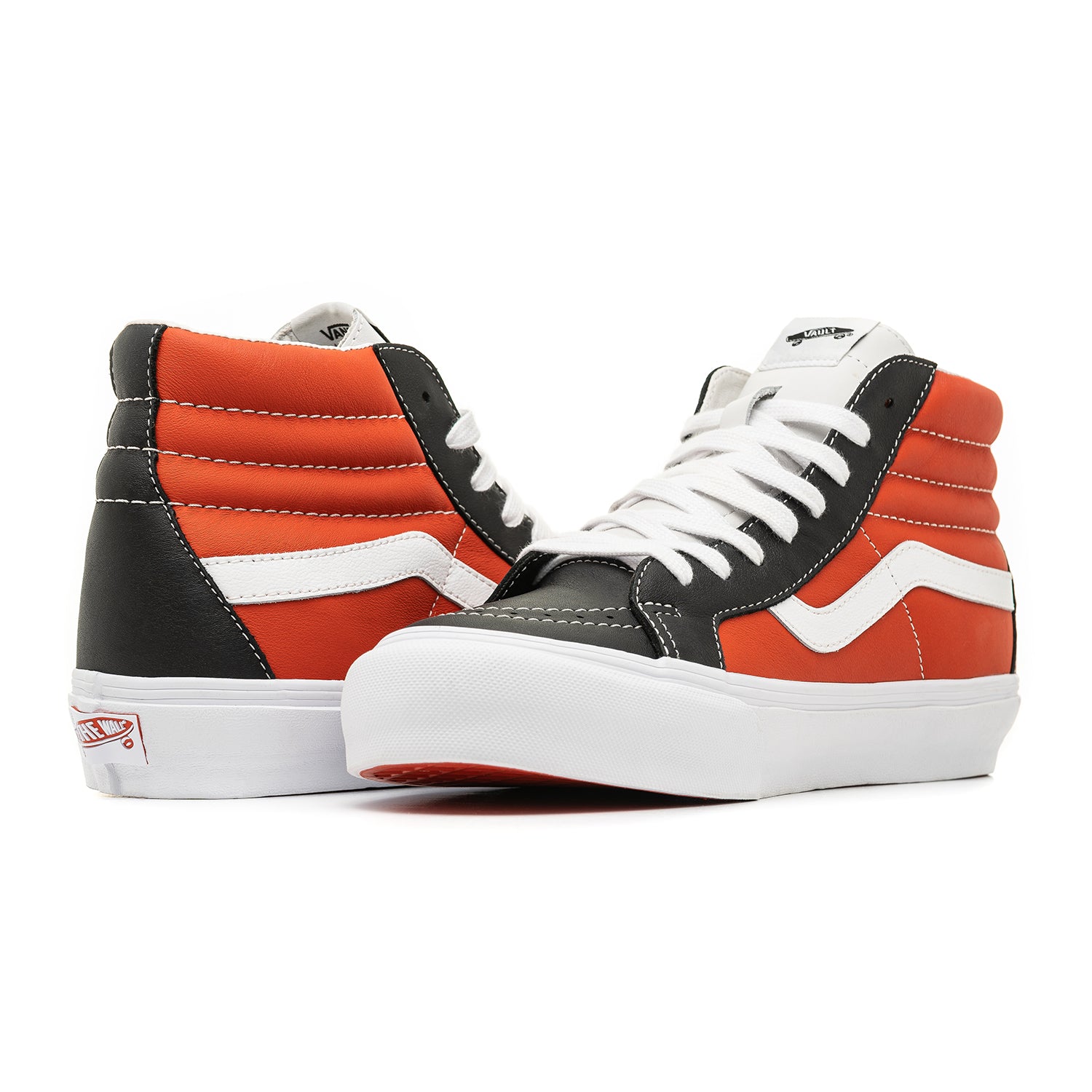 Tenis vans store mujer naranja